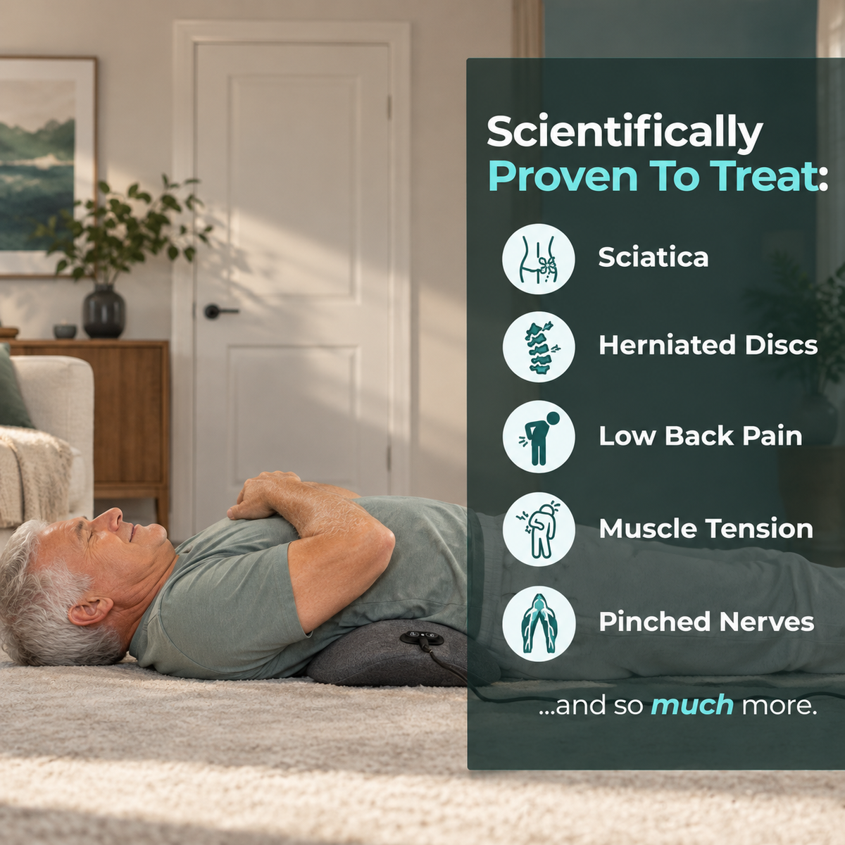 AlleviSpine 3-in-1 Back Massager
