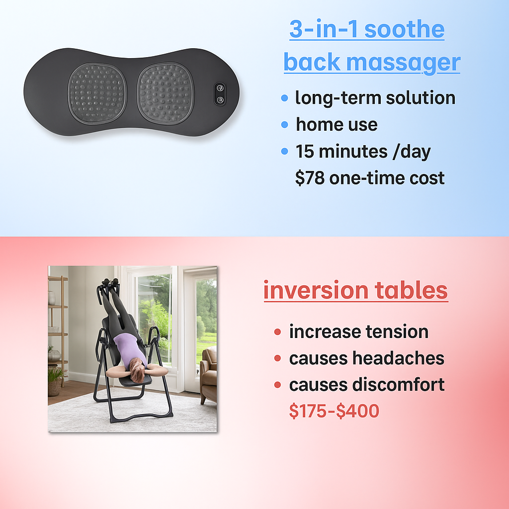 AlleviSpine 3-in-1 Back Massager